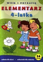 Okładka książki Elementarz 4-latka. Wiem i potrafię Dorota Krassowska