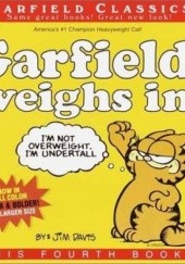 Okładka książki Garfield się waży Jim Davis