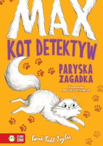 Okładki książek z cyklu Max, kot detektyw