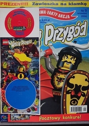 Okładki książek z serii LEGO Wyścig Przygód