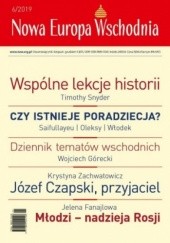 Okładka książki Nowa Europa Wschodnia 6/2019 praca zbiorowa