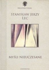Okładka książki Myśli nieuczesane Stanisław Jerzy Lec