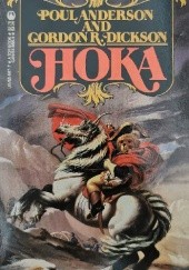Okładka książki Hoka! Poul Anderson, Gordon R. Dickson, Sandra Miesel
