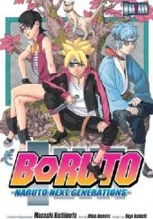 Okładka książki Boruto: Naruto Next Generations, Vol. 1: Boruto Uzumaki!! Mikio Ikemoto, Masashi Kishimoto, Ukyo Kodachi