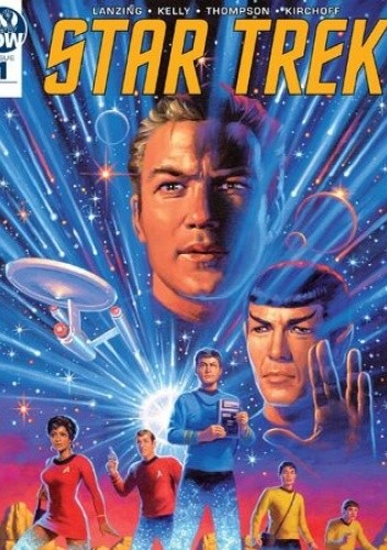 Okładki książek z cyklu Star Trek: Year Five