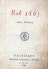 Okładka książki Rok 1863. Obrazy i wspomnienia Józef Kościesza Ożegalski