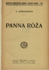 Okładka książki Panna Róża Eliza Orzeszkowa
