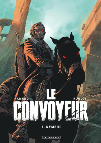 Okładki książek z cyklu Le Convoyeur