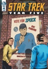Okładka książki Star Trek: Year Five #4 Brandon Easton