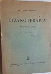 Okładka książki Fizykoterapia Józef Jankowiak