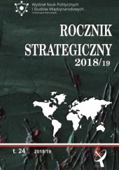 Okładka książki Rocznik Strategiczny 2018/2019 Roman Kuźniar