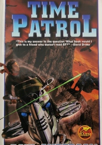 Okładki książek z cyklu Time Patrol