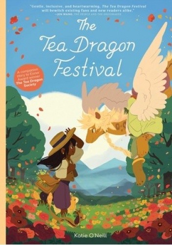 Okładki książek z cyklu Tea Dragon