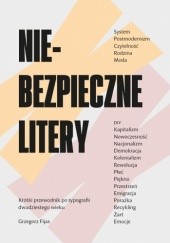 Okładka książki Niebezpieczne litery Grzegorz Fijas