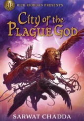 Okładka książki City of the Plague God Sarwat Chadda