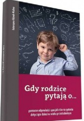 Okładka książki Gdy rodzice pytają o... Katarzyna Klimek-Michno