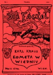 Okładka książki Kometa w Wiedniu. Opowiadania i glossy Karl Kraus