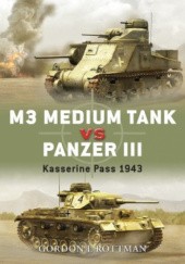 Okładka książki M3 Medium Tank vs Panzer III Gordon L. Rottman