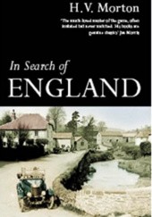Okładka książki In search of England Henry Canova Vollam Morton