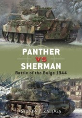 Okładka książki Panther vs Sherman Steven J. Zaloga