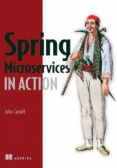 Okładka książki Spring Microservices in Action John Carnell
