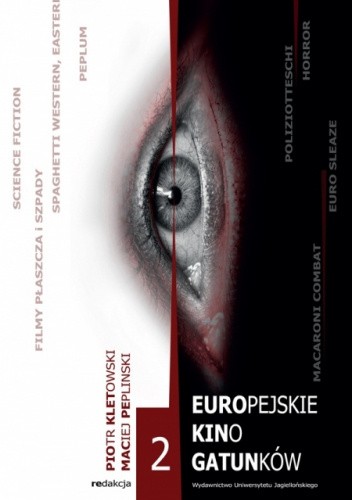 Okładki książek z cyklu Europejskie kino gatunków