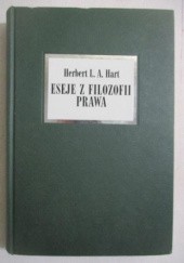 Okładka książki Eseje z filozofii prawa Herbert Hart