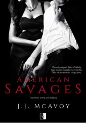 Okładka książki American Savages J. J. McAvoy