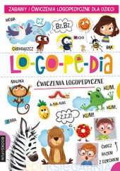 Okładka książki Logopedia. Ćwiczenia logopedyczne praca zbiorowa
