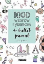 Okładka książki 1000 wzorów rysunków do bullet journal Helen Colebrook