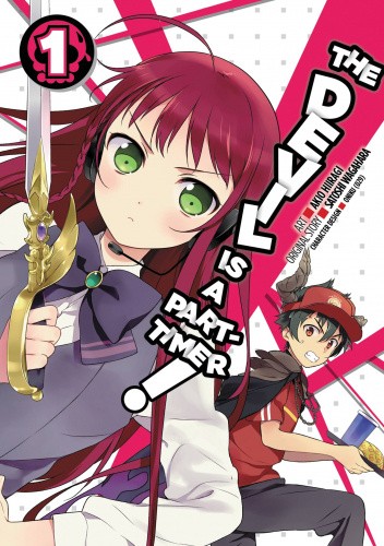 Okładki książek z cyklu The Devil Is a Part-Timer! (manga)