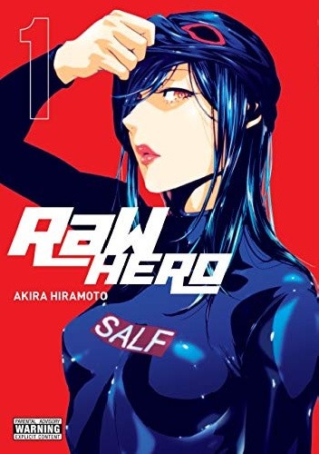 Okładki książek z cyklu Raw Hero