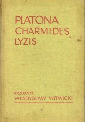 Okładka książki Charmides. Lyzis Platon