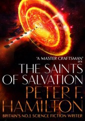Okładka książki The Saints of Salvation Peter F. Hamilton