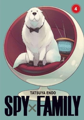 Okładka książki SPYxFAMILY tom 4 Tatsuya Endou