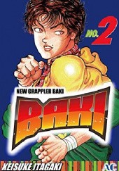 Okładka książki Baki: New Grappler Baki Tom 2 Keisuke Itagagki