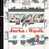 Okładka książki Jurka i Wąsik Annie M.G. Schmidt, Fiep Westendorp