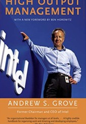 Okładka książki High output management Andrew Grove