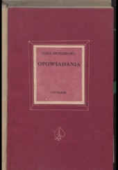 Okładka książki Opowiadania Eliza Orzeszkowa