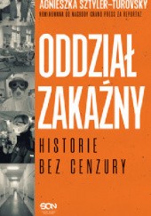 Okładka książki Oddział zakaźny. Historie bez cenzury Agnieszka Sztyler-Turovsky