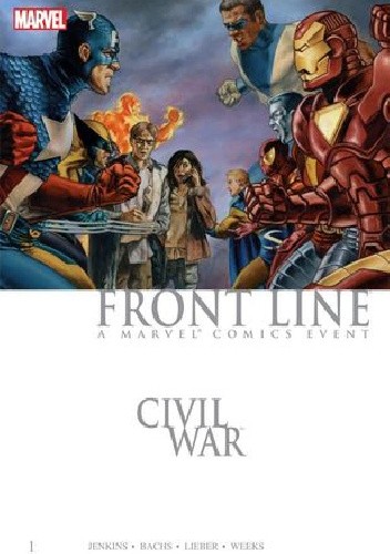 Okładki książek z cyklu Civil War (Collected Editions)