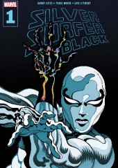 Okładka książki Silver Surfer: Black #1 Donny Cates, Tradd Moore