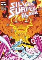 Okładka książki Silver Surfer: Black #4 Donny Cates, Tradd Moore