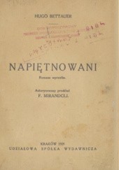 Okładka książki Napiętnowani: romans wyrzutka Hugo Bettauer