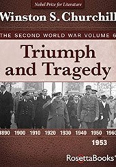 Okładka książki Triumph and Tragedy Winston Churchill