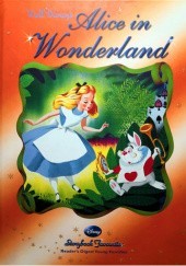 Okładka książki Alice in Wonderland Walt Disney