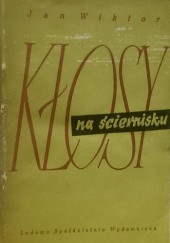 Okładka książki Kłosy na ściernisku Jan Wiktor