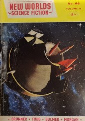 Okładka książki New Worlds Science Fiction, #68 (02/1958) John Brunner, Kenneth Bulmer, John Carnell, Leslie Flood, Dan Morgan, John Newman, Robert Presslie, E. C. Tubb