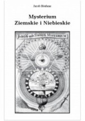 Okładka książki Mysterium Ziemskie i Niebieskie Jakub Böhme