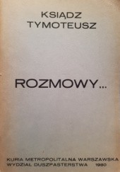 Okładka książki Rozmowy Józef Zawitkowski